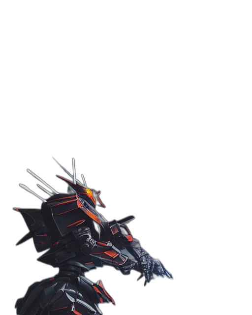 dragon, weapon, robot, creature transparent PNG cut-out