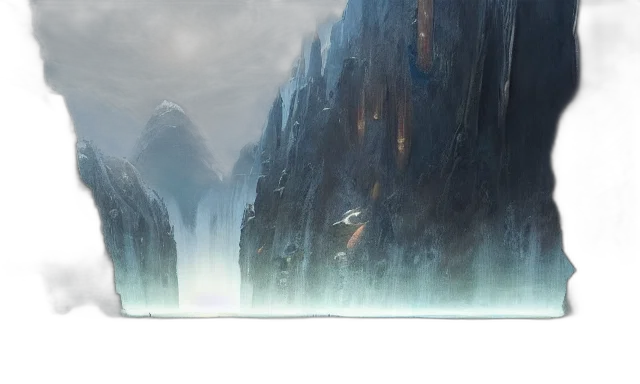 sword, dragon, concept art, fantasy art transparent PNG cut-out
