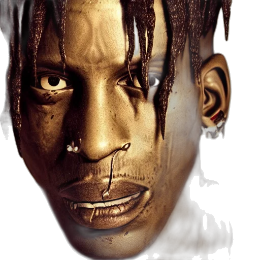 face, mask, creature, hair transparent PNG cut-out