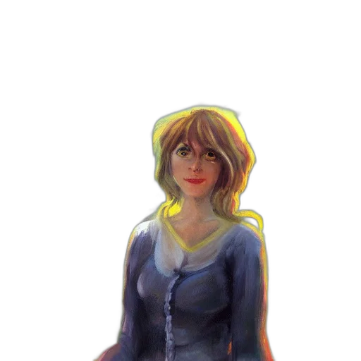 dress, staff, face, jacket transparent PNG cut-out