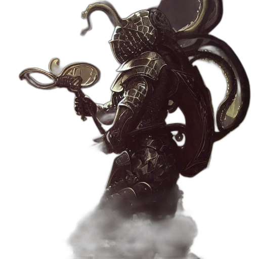 staff, creature, robot, dragon transparent PNG cut-out