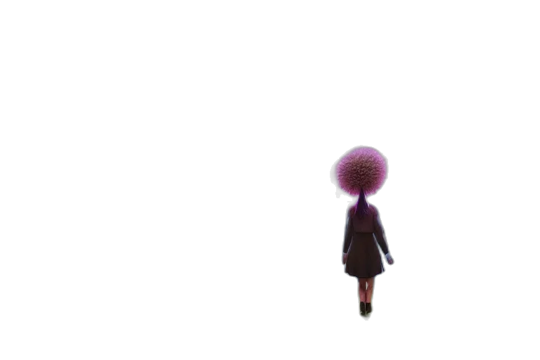 hair, umbrella, dress, hat transparent PNG cut-out
