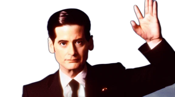 agent, dale, cooper, twin transparent PNG cut-out