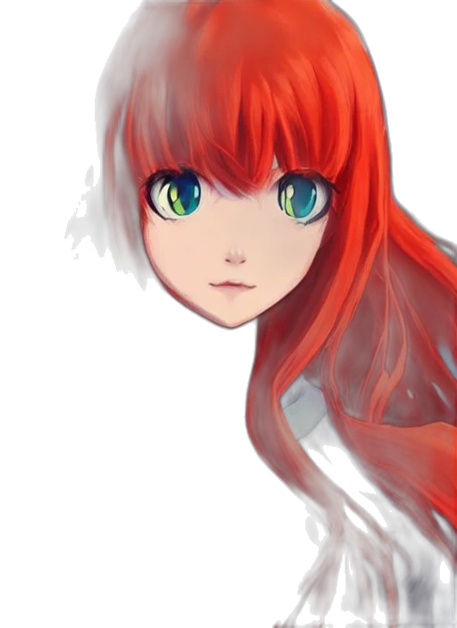 face, robot, creature, hair transparent PNG cut-out