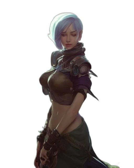 staff, dress, weapon, robot transparent PNG cut-out
