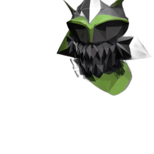 mask, creature, dragon, crown transparent PNG cut-out