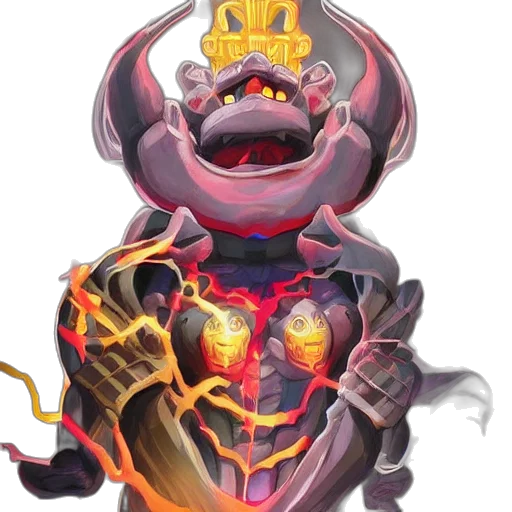 crown, creature, dragon, concept art transparent PNG cut-out