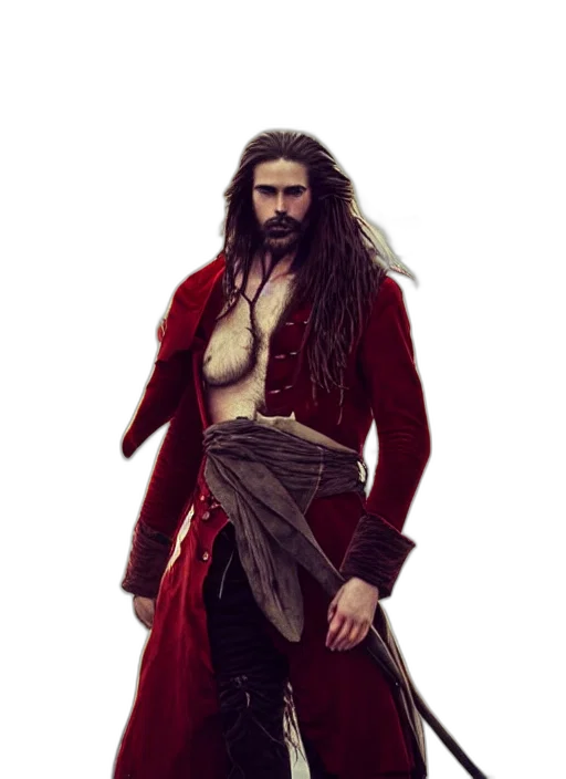 jacket, fantasy art, concept art, photorealistic transparent PNG cut-out