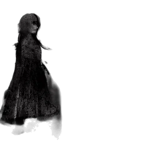 dress, creature, mask, face transparent PNG cut-out