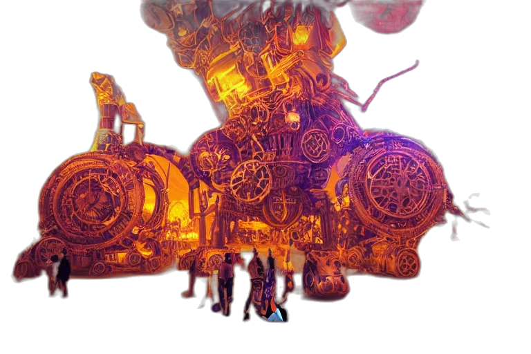 robot, weapon, jewelry, staff transparent PNG cut-out