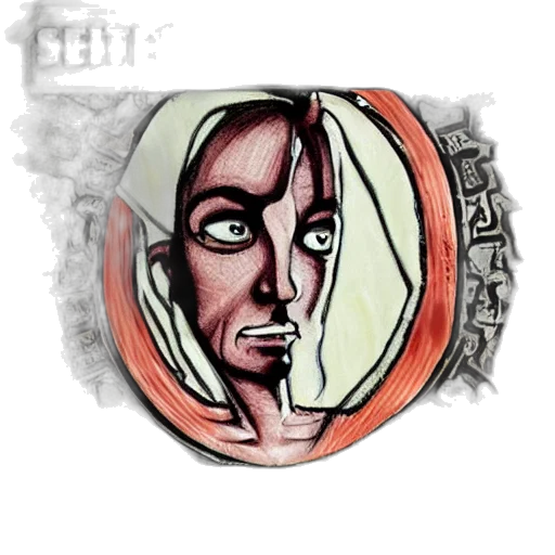 face, jewelry, mask, staff transparent PNG cut-out