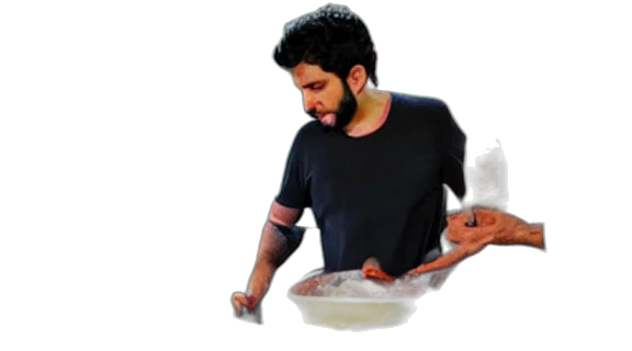 food, staff, oil painting, photorealistic transparent PNG cut-out