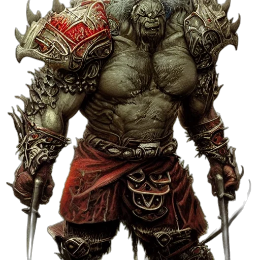 fantasy art, concept art, comic book art, photorealistic transparent PNG cut-out