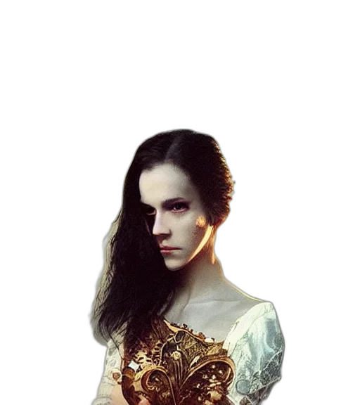 dress, mask, crown, jewelry transparent PNG cut-out