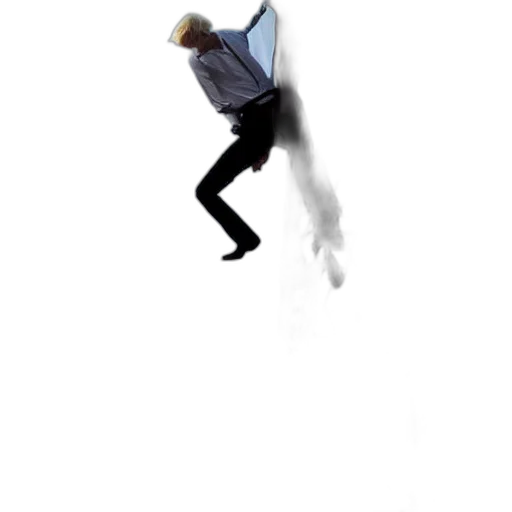 staff, creature, shoes, jacket transparent PNG cut-out