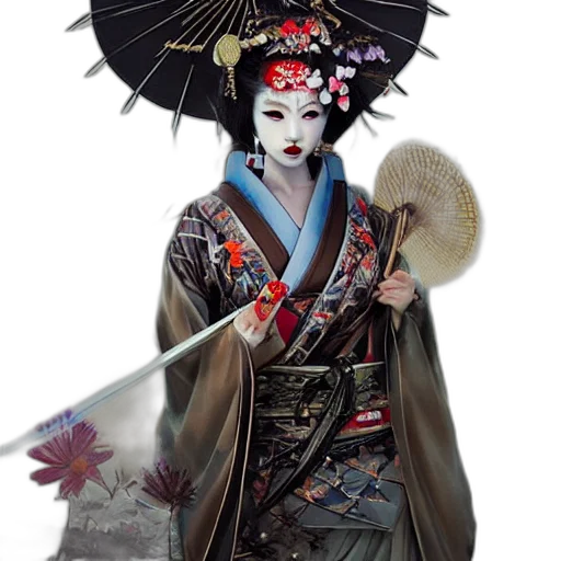 staff, umbrella, mask, jewelry transparent PNG cut-out