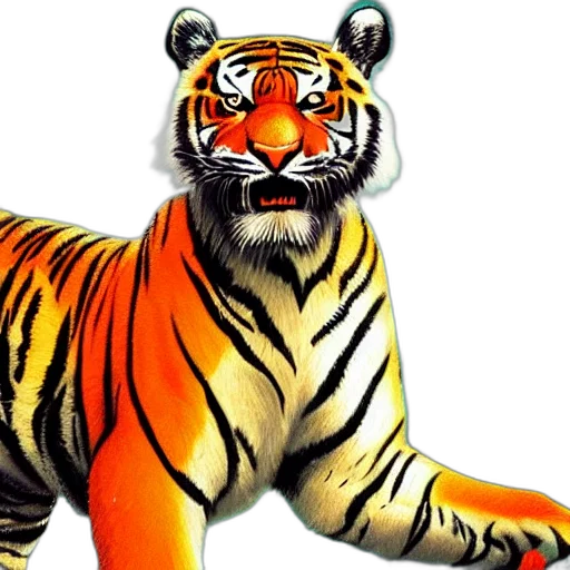 animal, creature, mask, comic book art transparent PNG cut-out