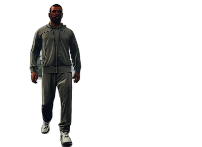 jacket, staff, 3d render, concept art transparent PNG cut-out