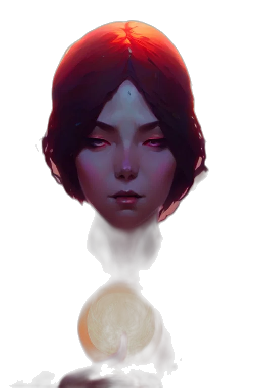 face, mask, staff, crown transparent PNG cut-out
