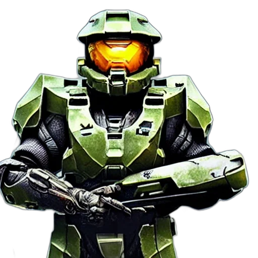 robot, weapon, concept art, 3d render transparent PNG cut-out