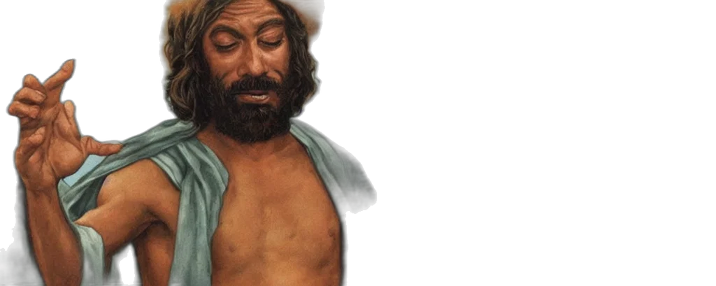 photorealistic, jesus, christ, smoking transparent PNG cut-out