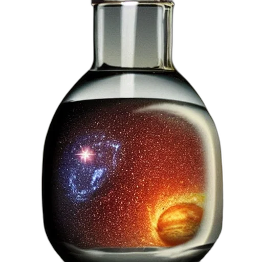 bottle, photorealistic, concept art, 3d render transparent PNG cut-out
