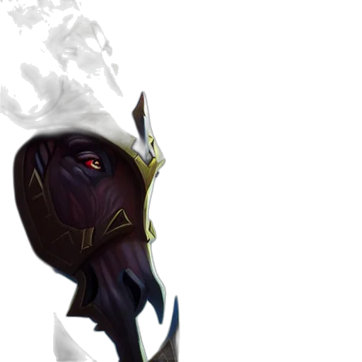 mask, dragon, staff, creature transparent PNG cut-out
