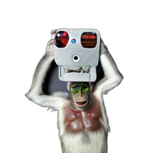 robot, mask, creature, animal transparent PNG cut-out