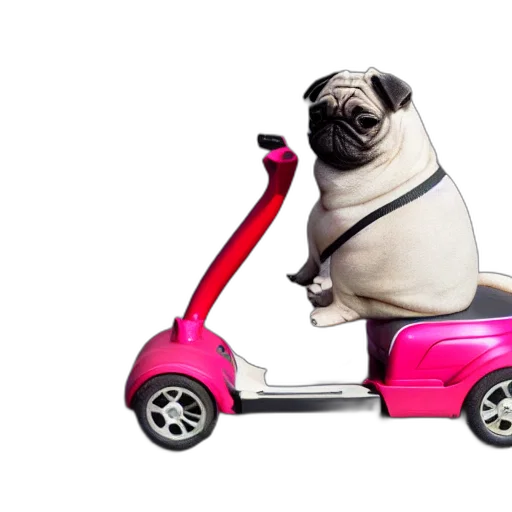 car, animal, morbidly, obese transparent PNG cut-out