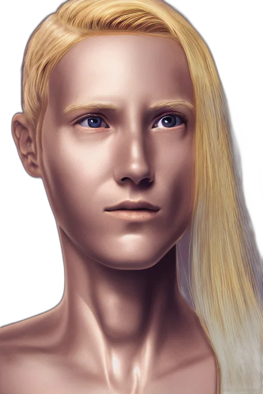 face, hair, mask, robot transparent PNG cut-out