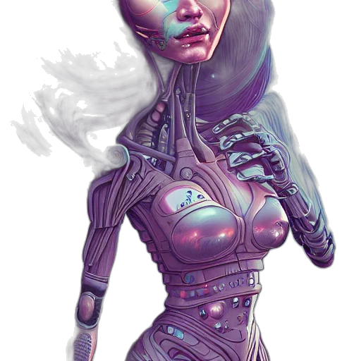 robot, dress, mask, face transparent PNG cut-out