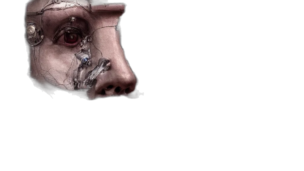 face, mask, creature, crown transparent PNG cut-out