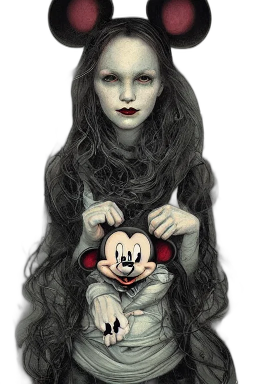 mask, hair, face, creature transparent PNG cut-out