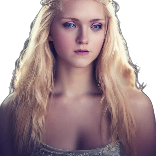 crown, dress, dragon, face transparent PNG cut-out