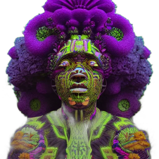 face, mask, crown, creature transparent PNG cut-out