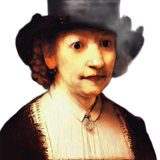 face, hat, mask, staff transparent PNG cut-out