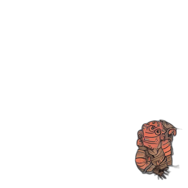creature, animal, dragon, robot transparent PNG cut-out