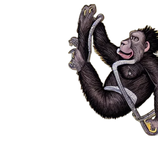 animal, concept art, photorealistic, 3d render transparent PNG cut-out
