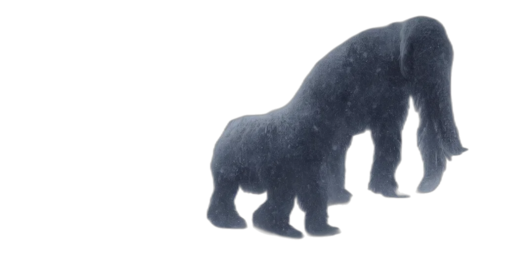 animal, creature, 3d render, concept art transparent PNG cut-out