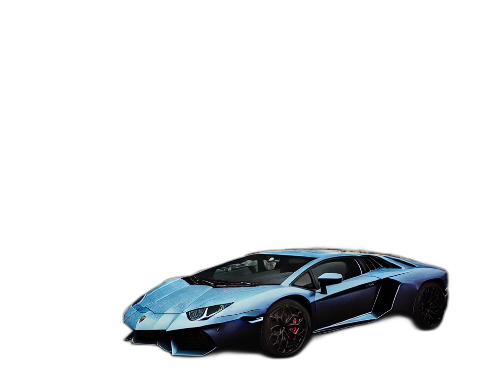 car, 3d render, concept art, photorealistic transparent PNG cut-out