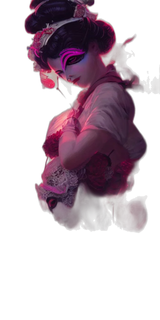 dress, face, mask, crown transparent PNG cut-out