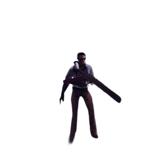 staff, jacket, weapon, robot transparent PNG cut-out