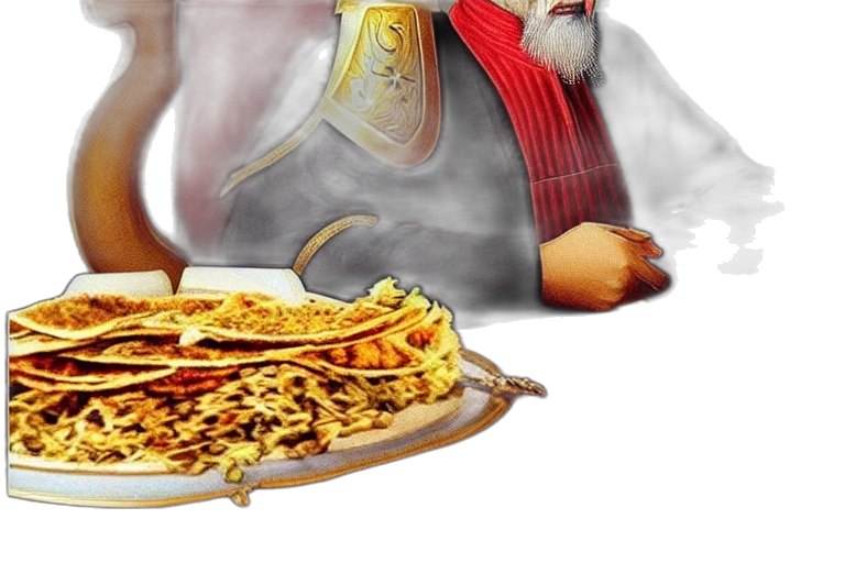 food, shoes, crown, 3d render transparent PNG cut-out