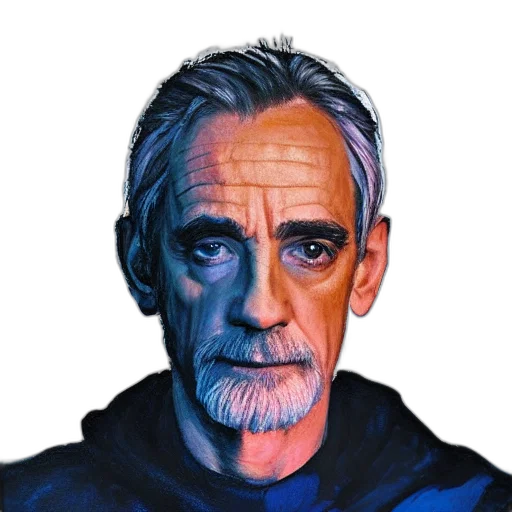 face, mask, staff, dragon transparent PNG cut-out