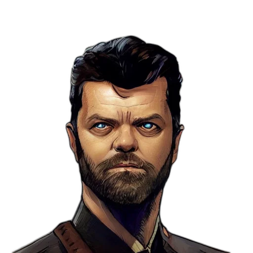 staff, face, comic book art, concept art transparent PNG cut-out