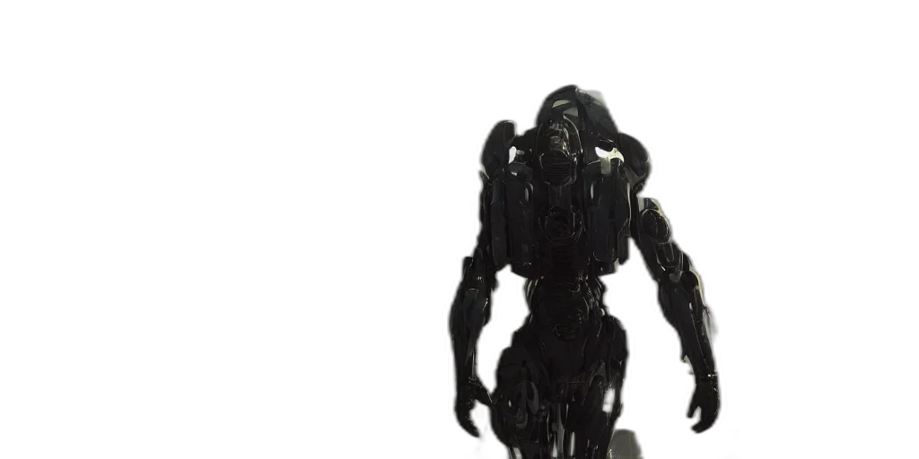 robot, creature, weapon, concept art transparent PNG cut-out