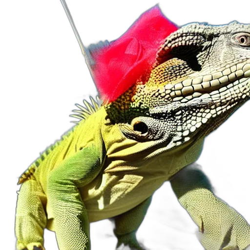 dragon, hat, animal, creature transparent PNG cut-out