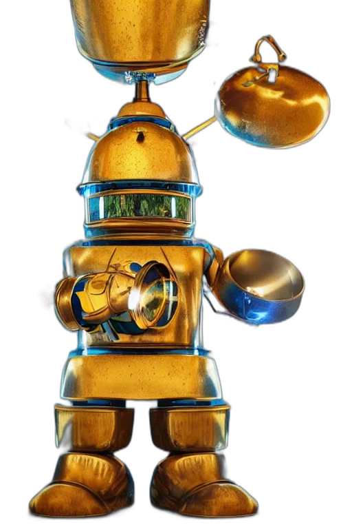 robot, staff, weapon, jewelry transparent PNG cut-out