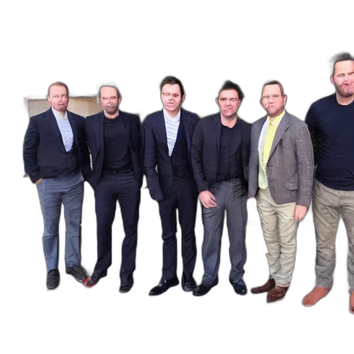 staff, jacket, boys transparent PNG cut-out
