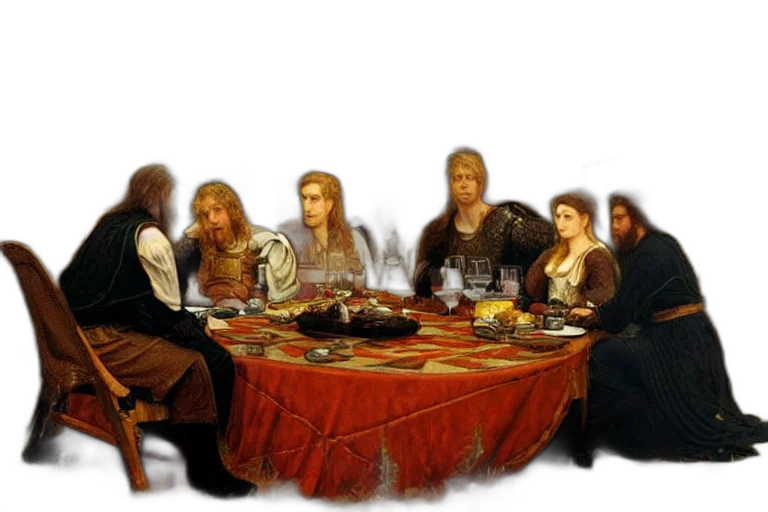 food, photorealistic, oil painting, concept art transparent PNG cut-out